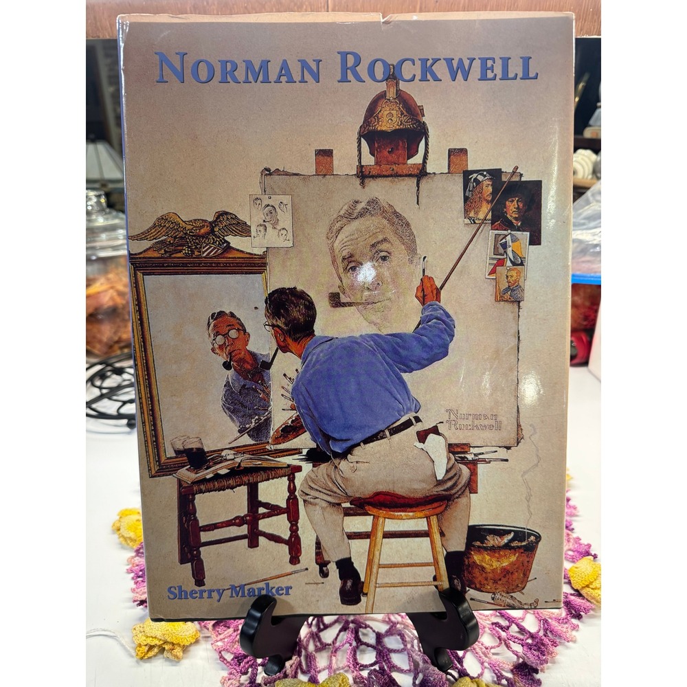 Norman Rockwell Sherry Marker 2004 Art Book Saturday Evening Post Illustrations